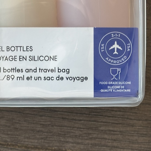 Elle Travel Silicone Travel Bottles Set - NEW! - Picture 2 of 4